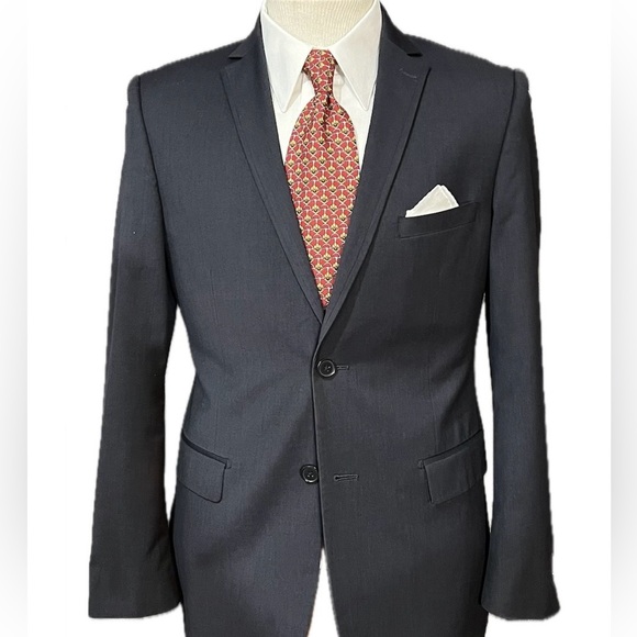 Versace Dark Gray Blazer Size 38